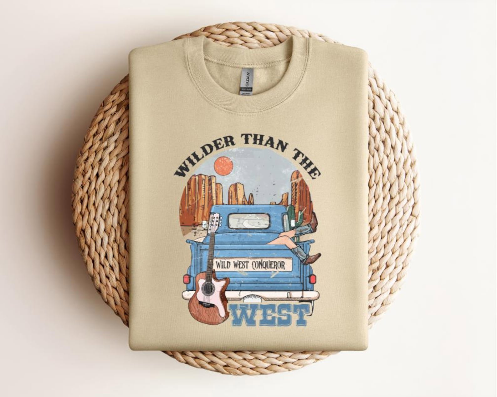 Wilder Than The West Shirt: Country Music Graphic Tee 1