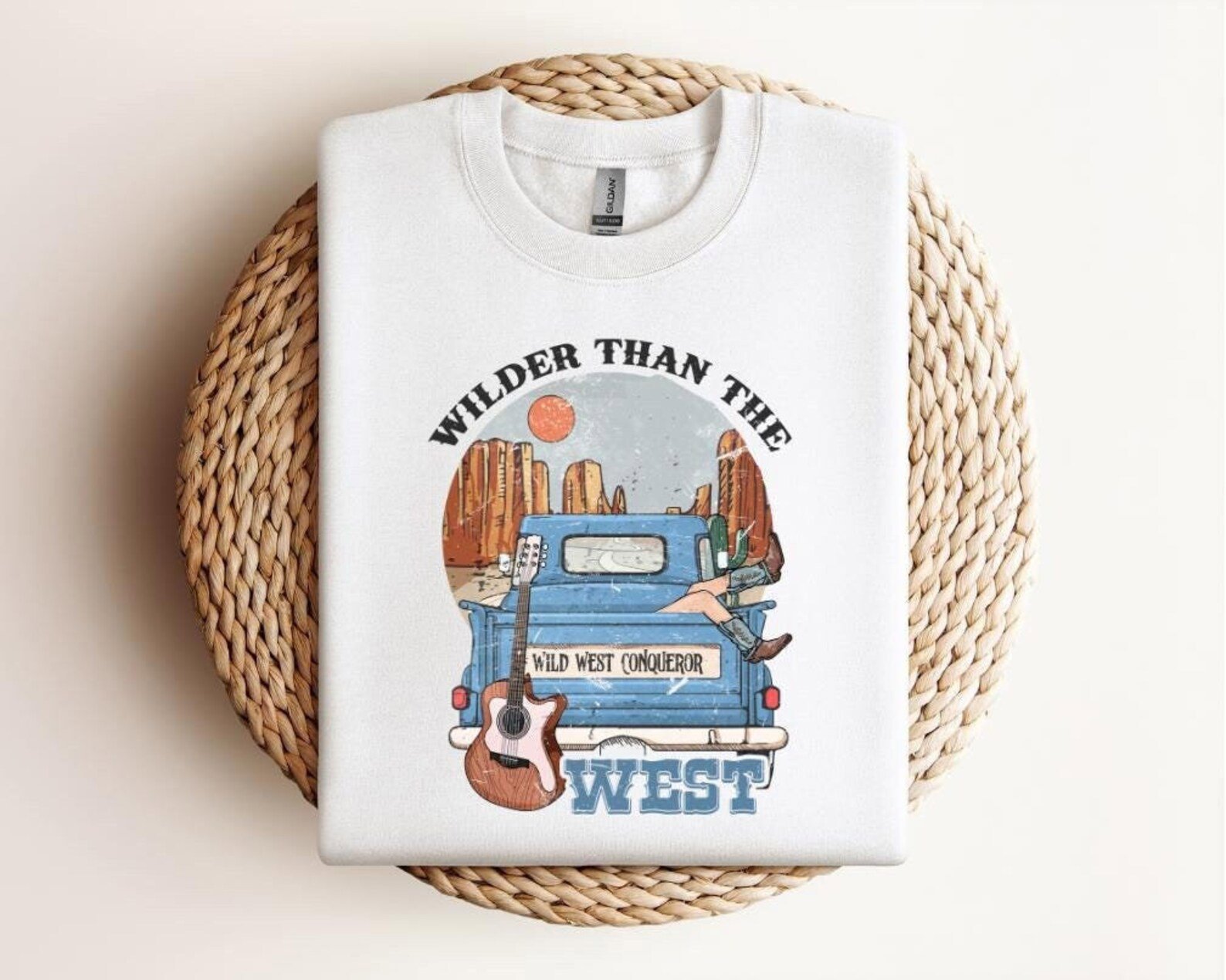 Wilder Than The West Shirt: Country Music Graphic Tee 2