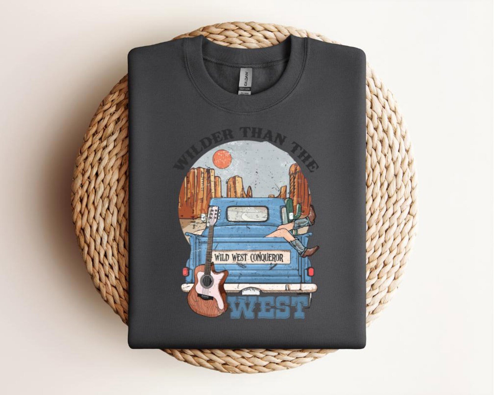 Wilder Than The West Shirt: Country Music Graphic Tee 3