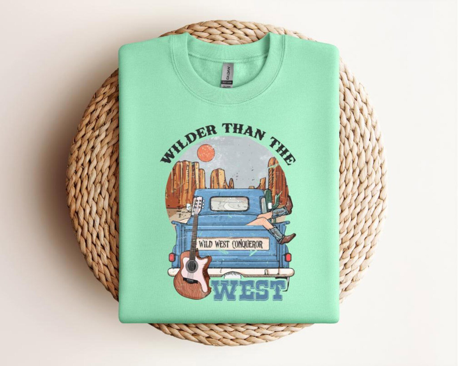 Wilder Than The West Shirt: Country Music Graphic Tee 5