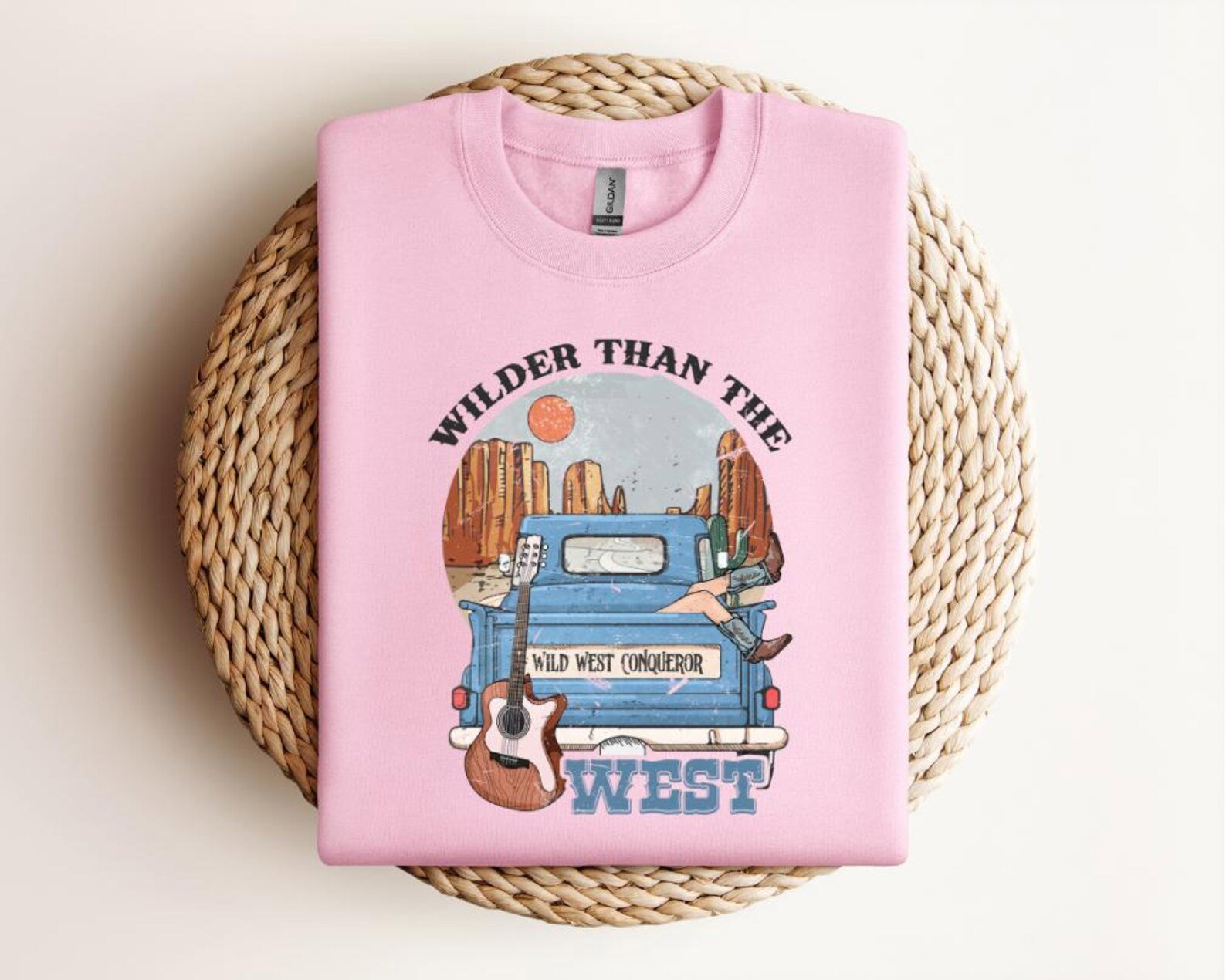 Wilder Than The West Shirt: Country Music Graphic Tee 6