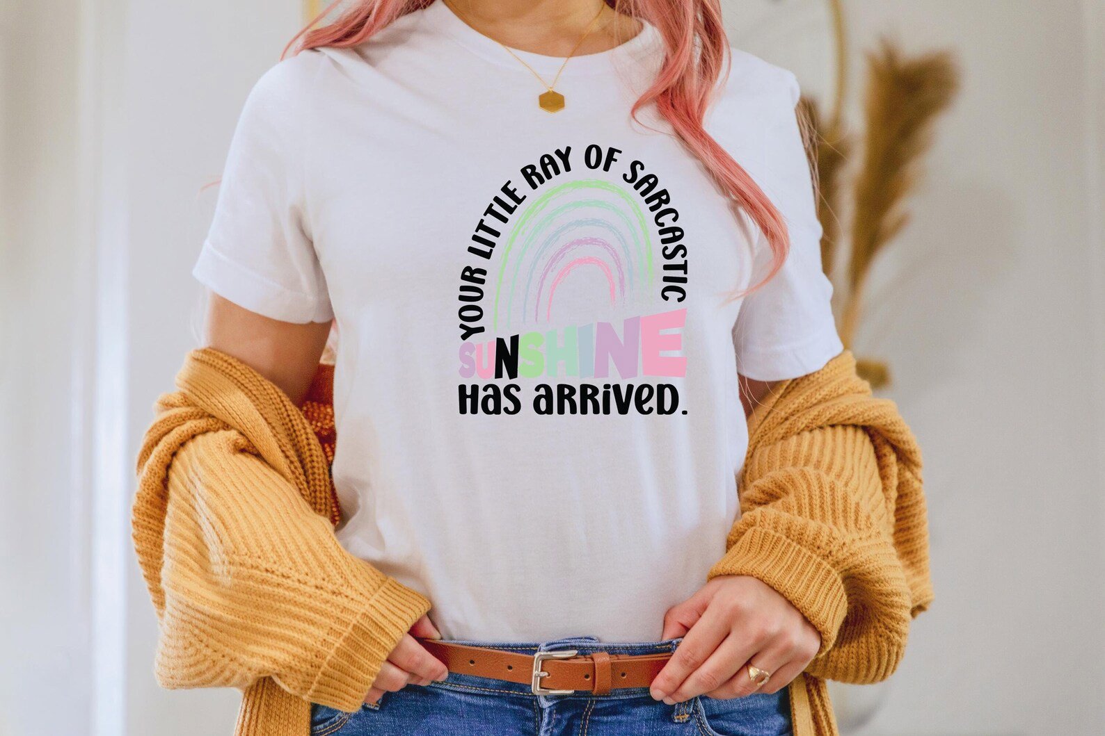 Sarcastic Sunshine Graphic Tee: Ultra Soft Sarcasm Shirt 1