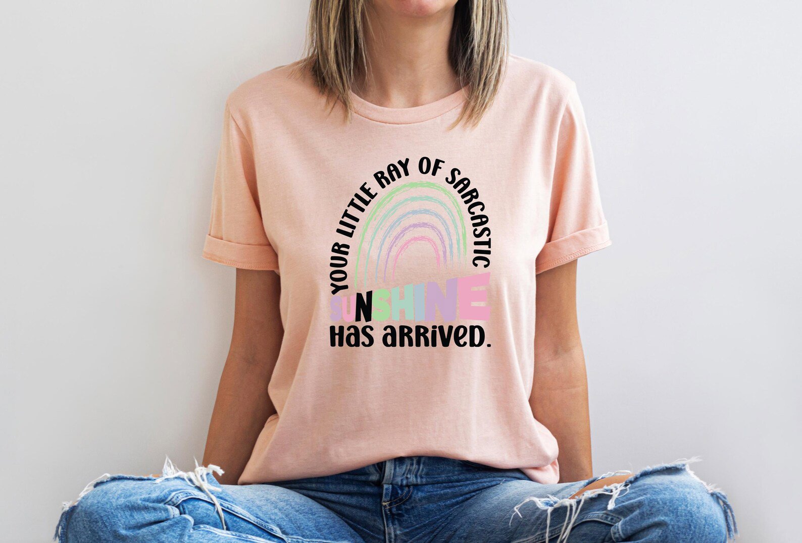 Sarcastic Sunshine Graphic Tee: Ultra Soft Sarcasm Shirt 4
