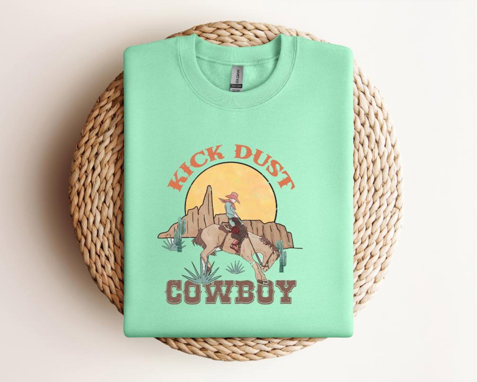 Western Rodeo Sweatshirt: Cowboy Graphic Tee 5