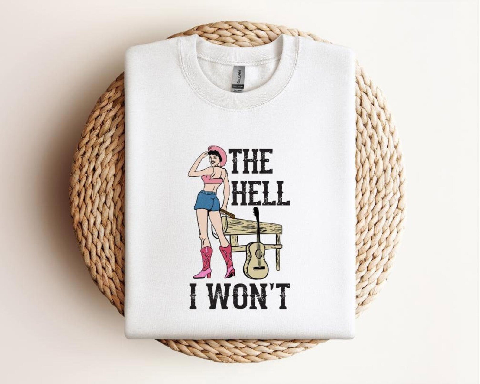 Cowgirl Sweatshirt: Western Texas Country Style 2