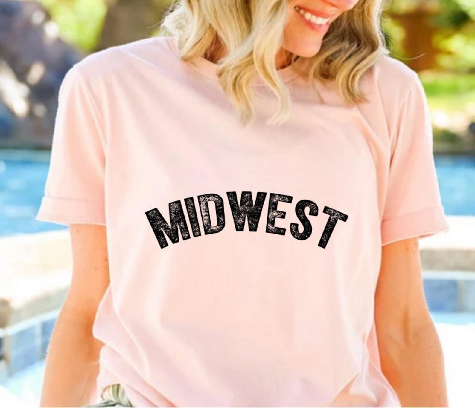 Midwest Sweatshirt: Trendy Varsity Crewneck, Midwestern Travel Gift 5