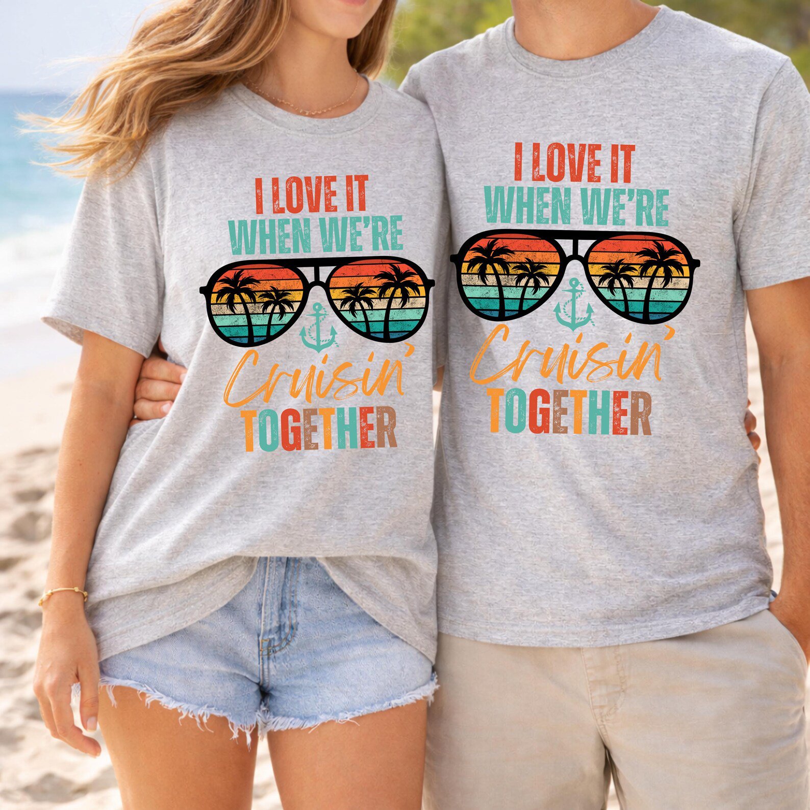 I love it when we are cruising together shirt, Matching Family or Friends travel outfit. 4