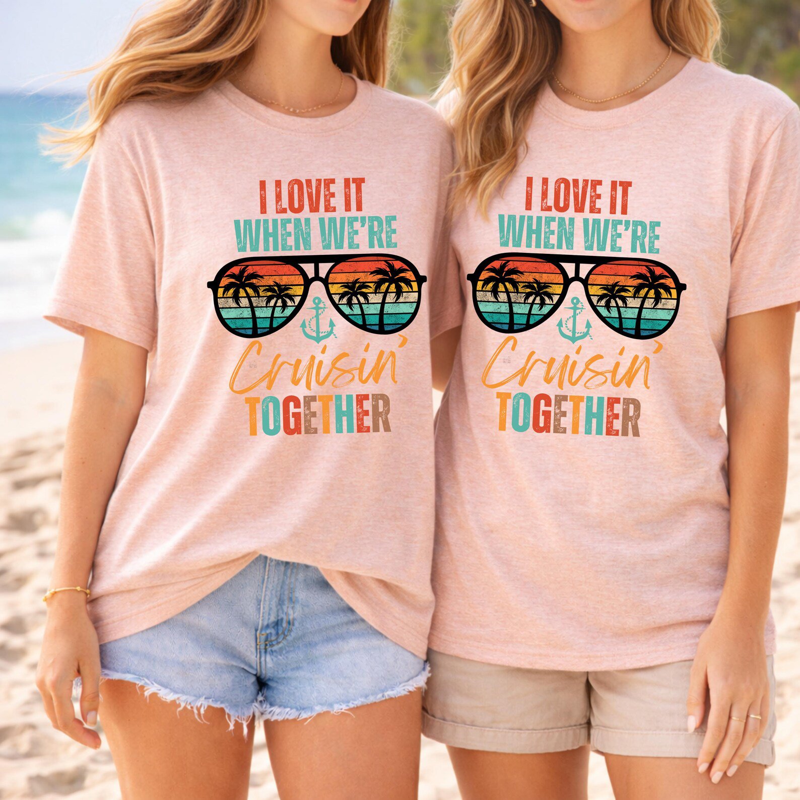 I love it when we are cruising together shirt, Matching Family or Friends travel outfit. 8