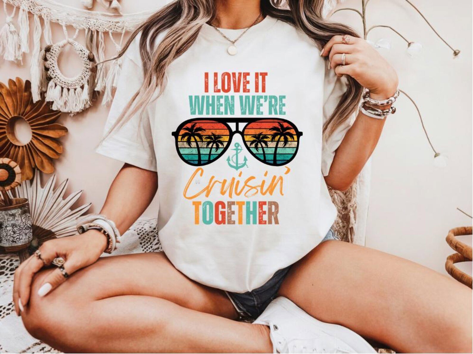 I love it when we are cruising together shirt, Matching Family or Friends travel outfit. 9
