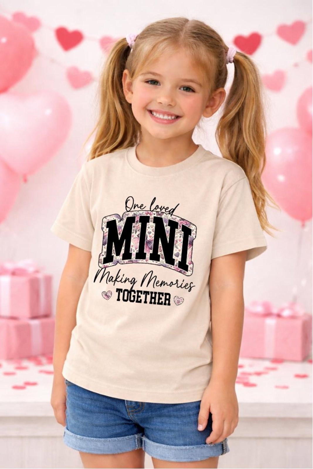 Mama Mini Matching Shirts, Mommy and Me Outfit, One Loved Mama Mini Set, Matching Mom Daughter Shirts, Mother Daughter Gift, Family Photos 4