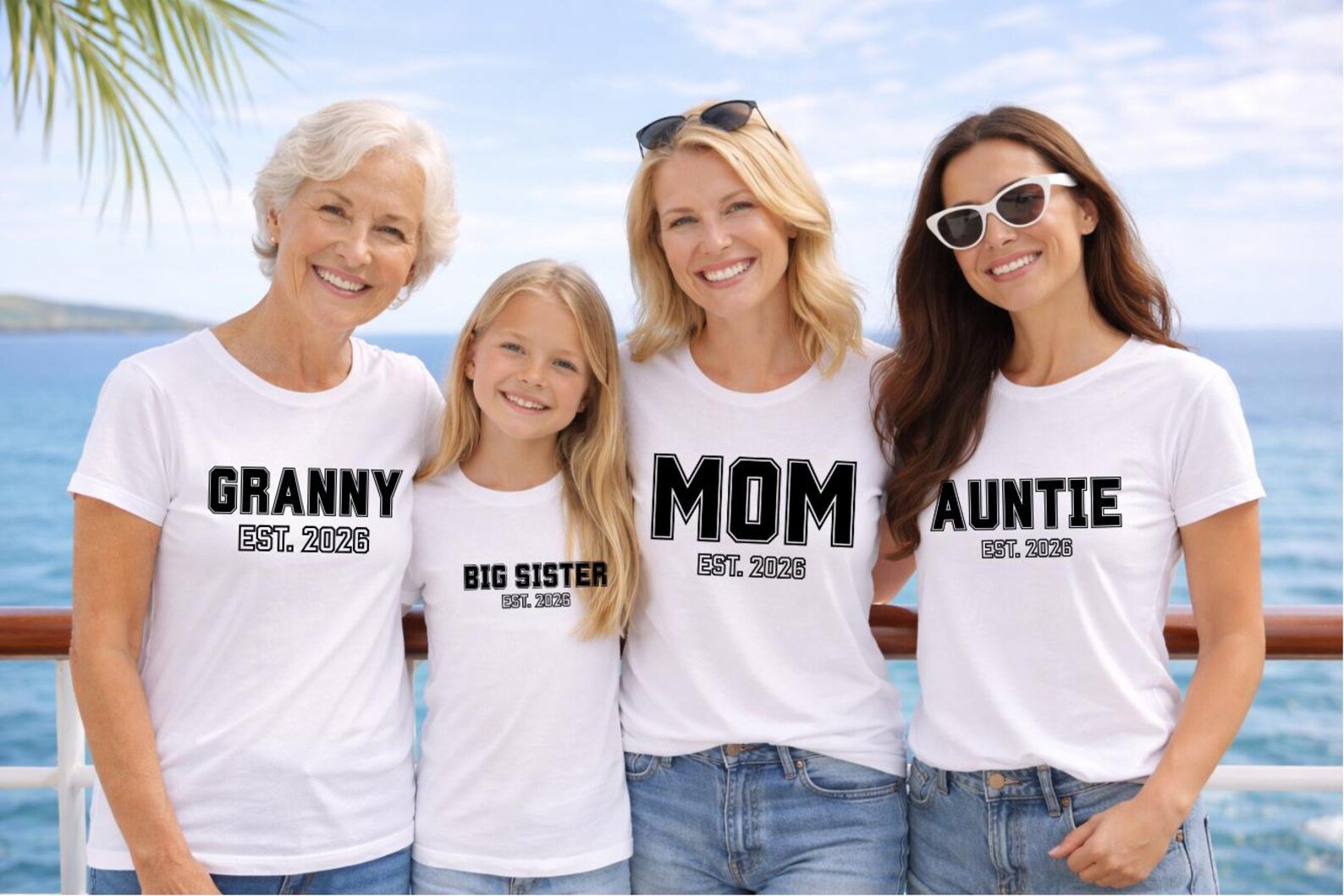 Mom and Dad Est. 2026 Shirt, New Parents Matching Shirt, Custom Dad Aunite Granny any title tee, Baby Coming 2026, Fathers Day shirt 8