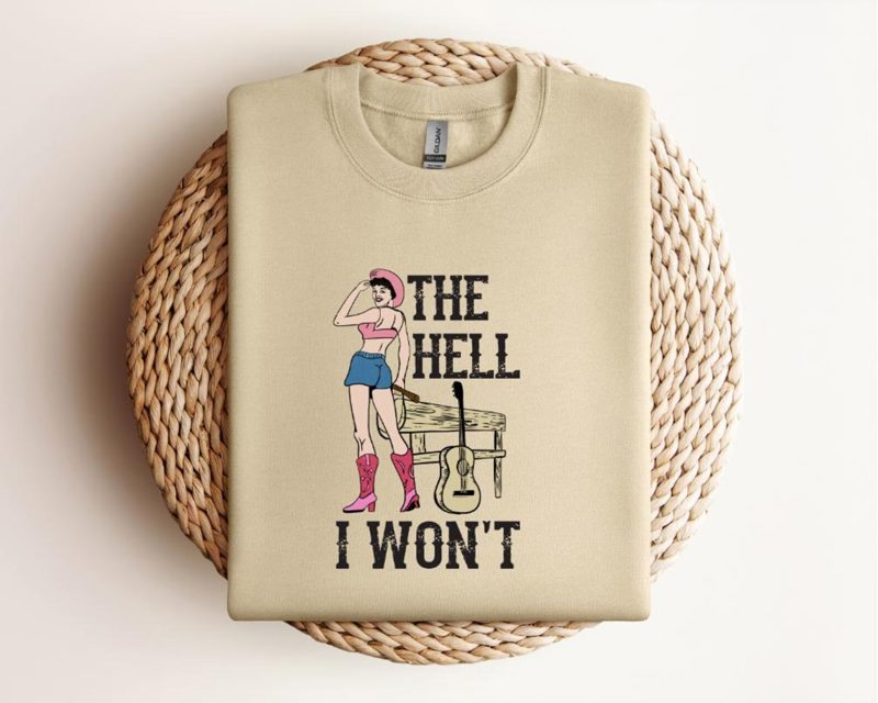 Cowgirl Sweatshirt: Western Texas Country Style